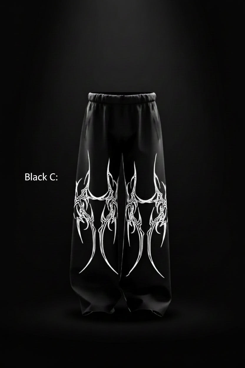 TRIBAL BAGGY SWEATPANTS